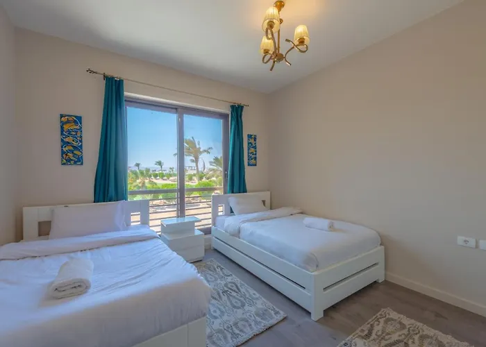 Cozy 2br In Cyan, El Gouna Swiming Pool Access Apartment